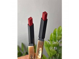 Son YSL Rouge Pur Couture The Slim Màu 09 – Red Enigma – Đỏ gạch Unbox